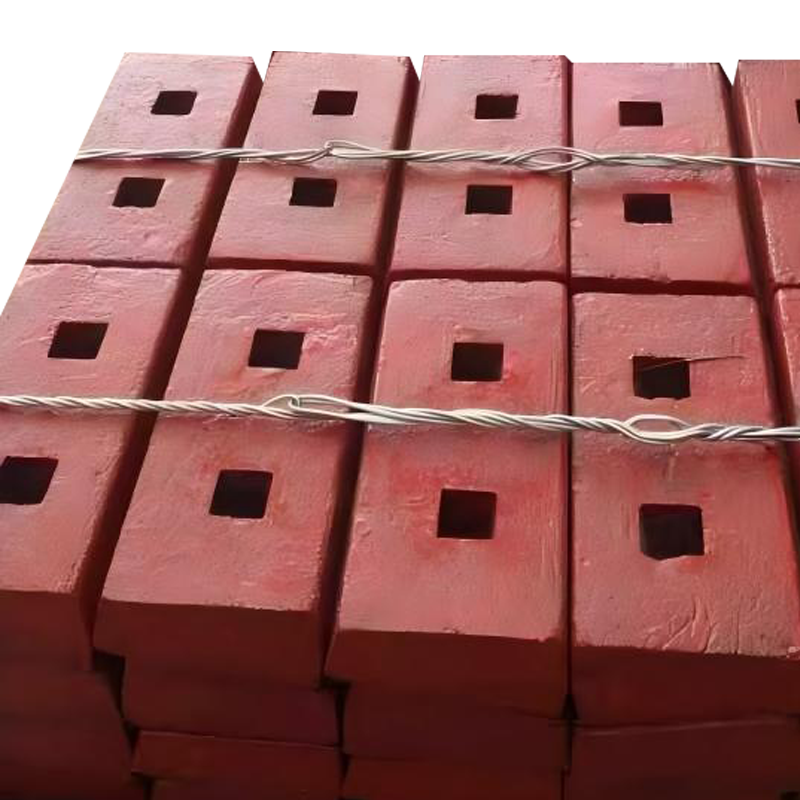 Ударная дробилка, футеровочная пластина